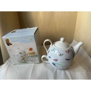 Kathy Davis  Butterfly Promise Tea For One Open Box